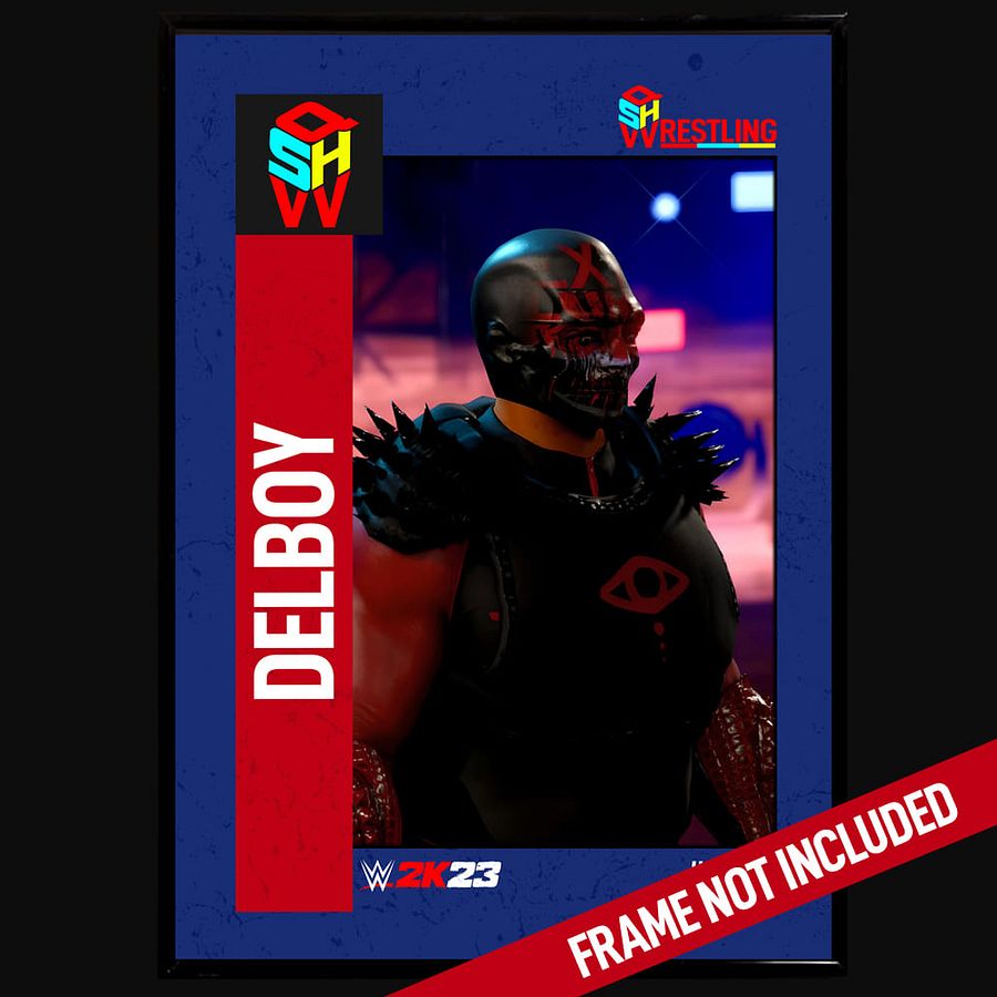 DELBOY QSHW COMMEMORATIVE TRADING CARD - WWE2K23 product image (2)