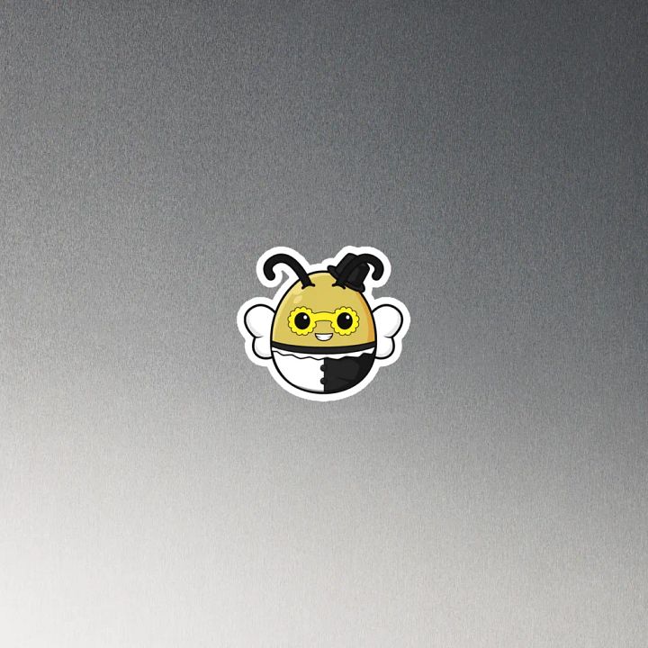 Clown bee magnet product image (4)