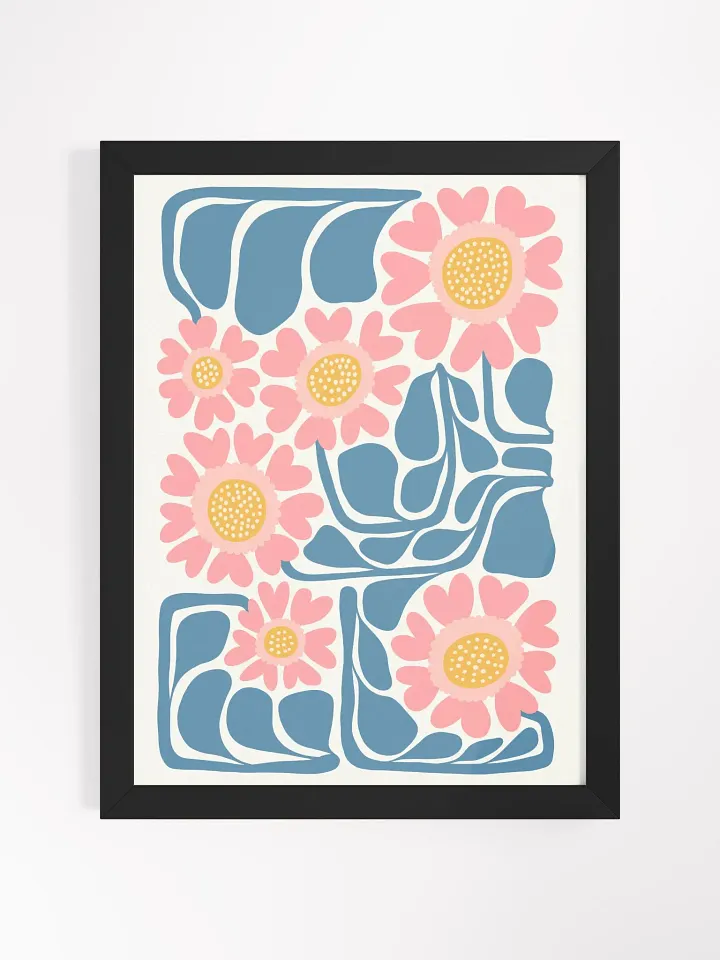 Floral Ballet - Framed Poster product image (1)