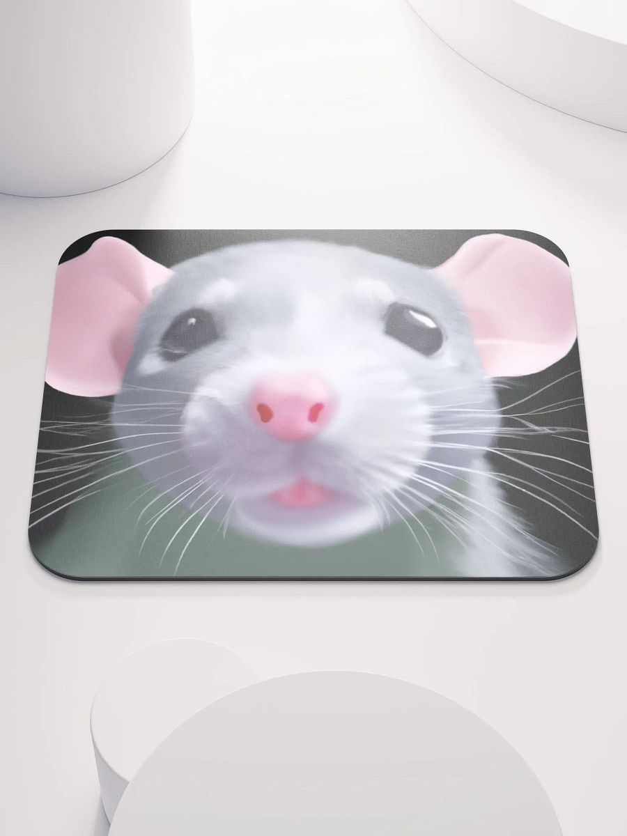 Baby dumbo rat girl! mousepad product image (1)