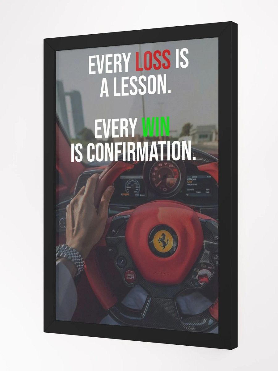 learn a lesson, confirm a victory product image (2)