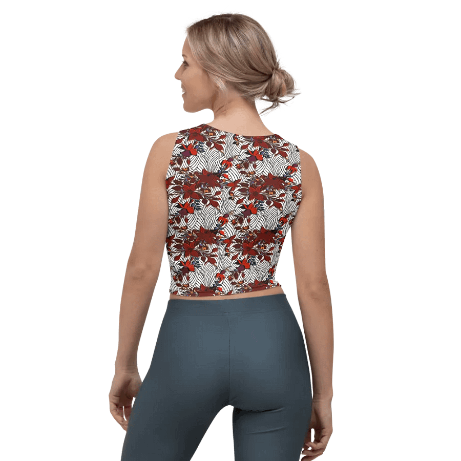 Floral Stripes | Crop Top product image (2)