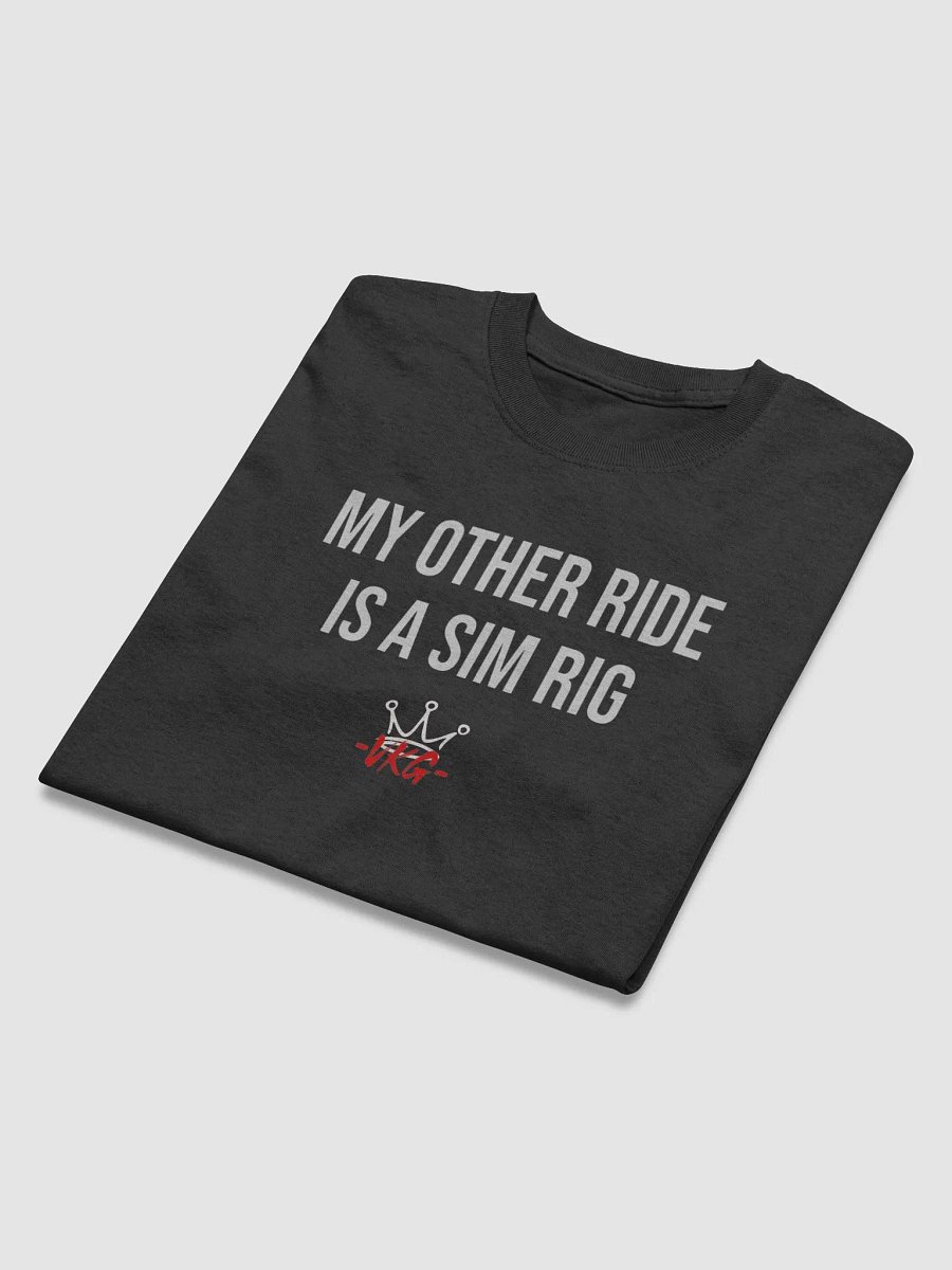 MY OTHER RIDE IS A SIM RIG VKG Crown Logo T-Shirt product image (4)