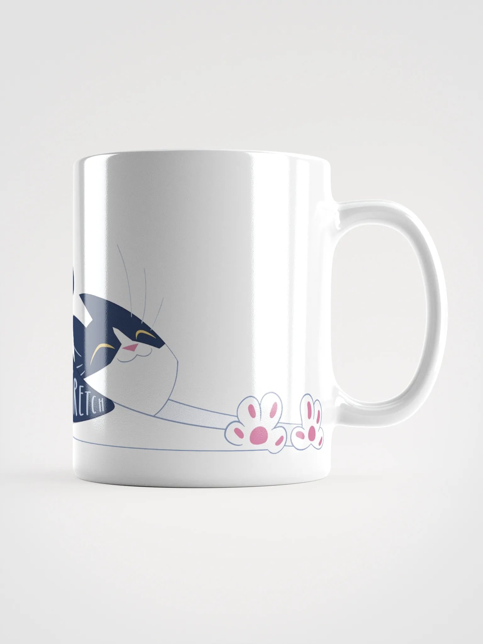 Biiiiiig Stretch Mishka Mug White Glossy product image (1)