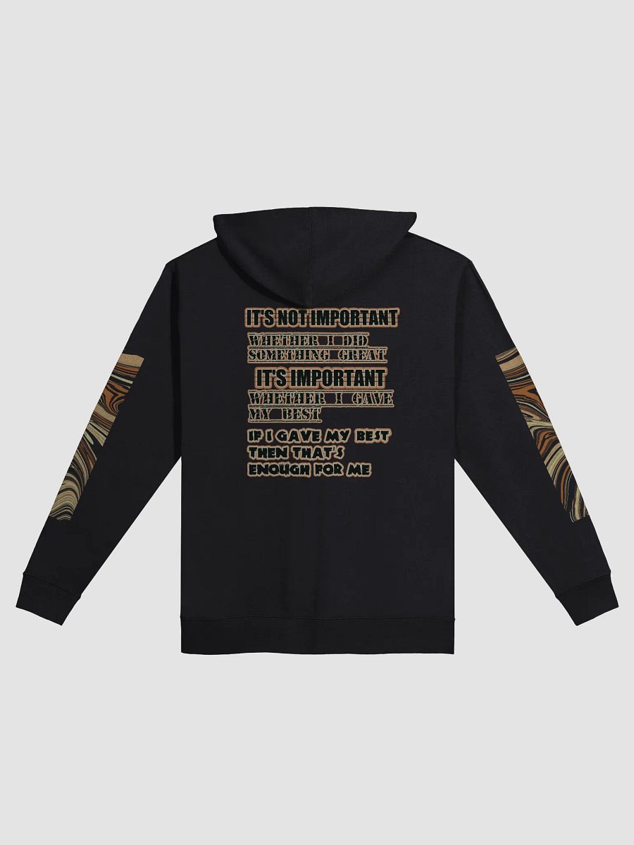ENOUGH FOR ME Fleece Zip-Up Hoodie product image (2)