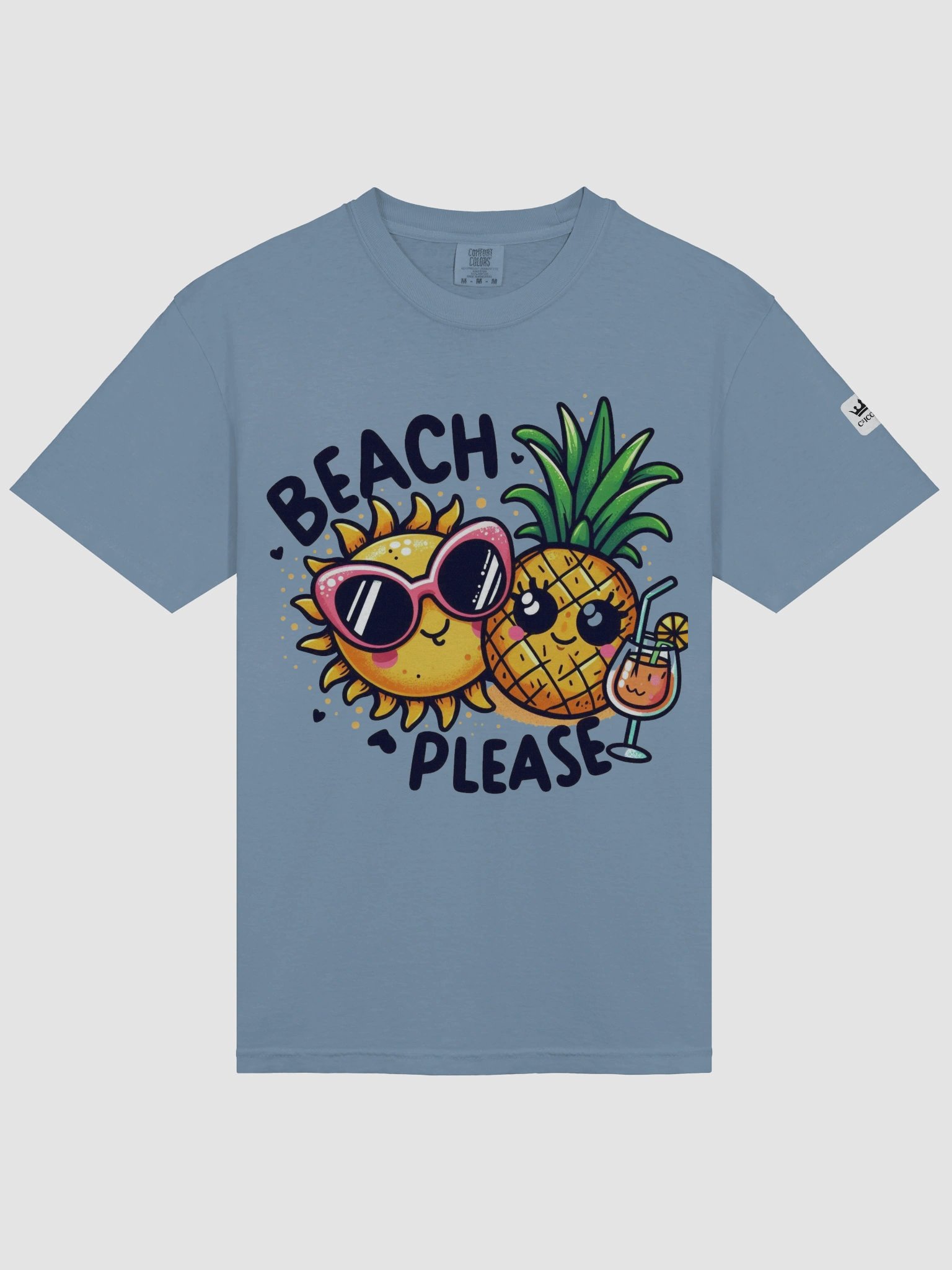 Beach Please Graphic T-Shirt product image (3)