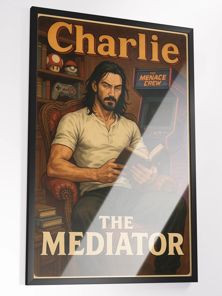 Charlie The Mediator Mega Framed Print product image (2)