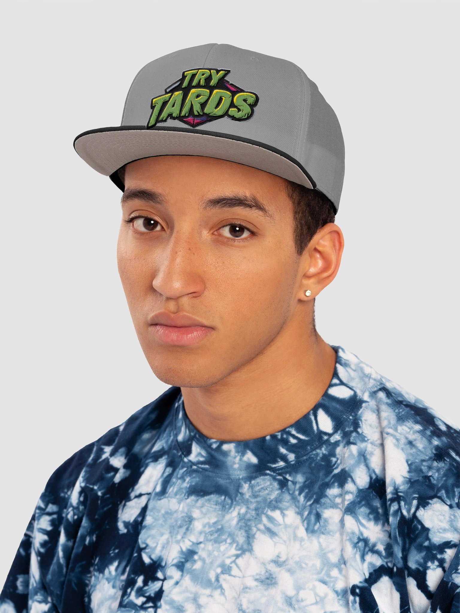 Vibrant TRYTARDS Snapback Cap product image (28)