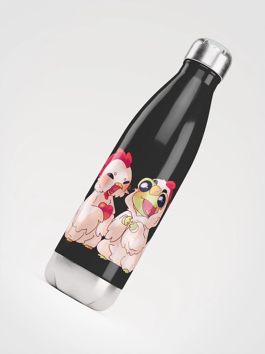'Hop and Flutter into Love' Stainless Steel Water Bottle product image (8)