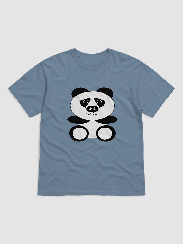 Cute Panda Black and White Aesthetic Design T-Shirt product image (9)