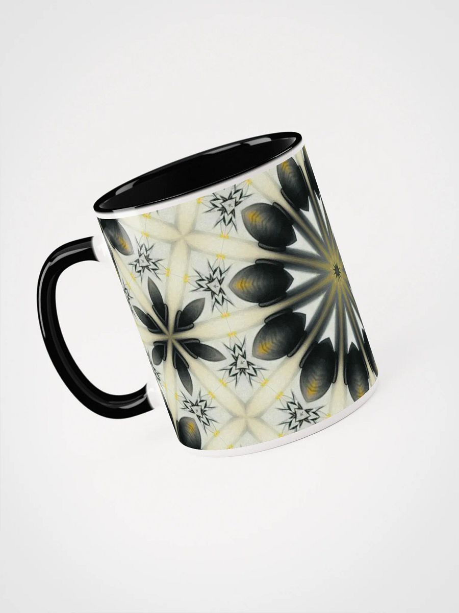 Kaleidoscopic Petals Ceramic Mug product image (6)