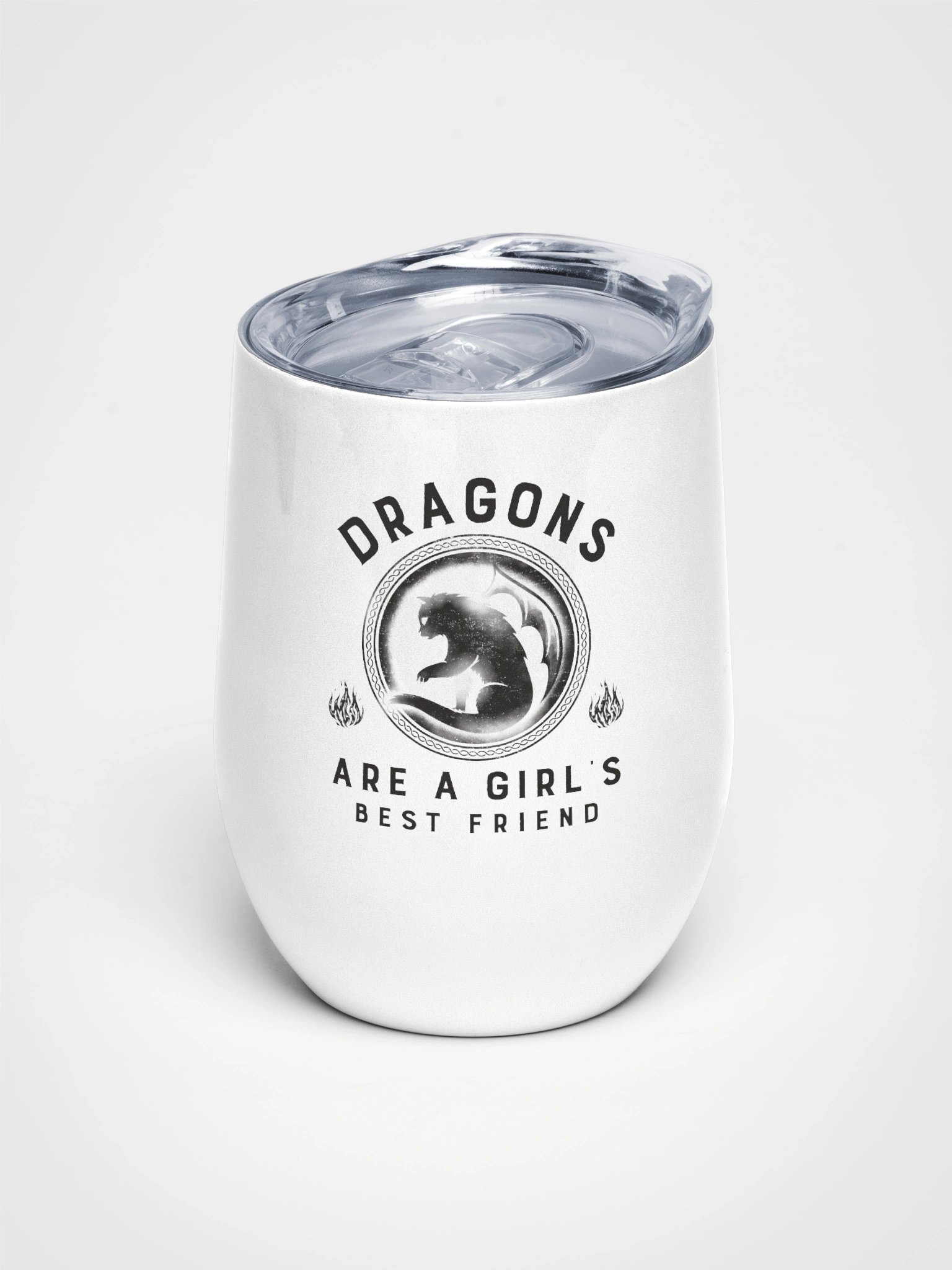 Dragons Are A Girl's Best Friend Dragon Cat Girl Woman Friendship Gift Tumblr product image (1)