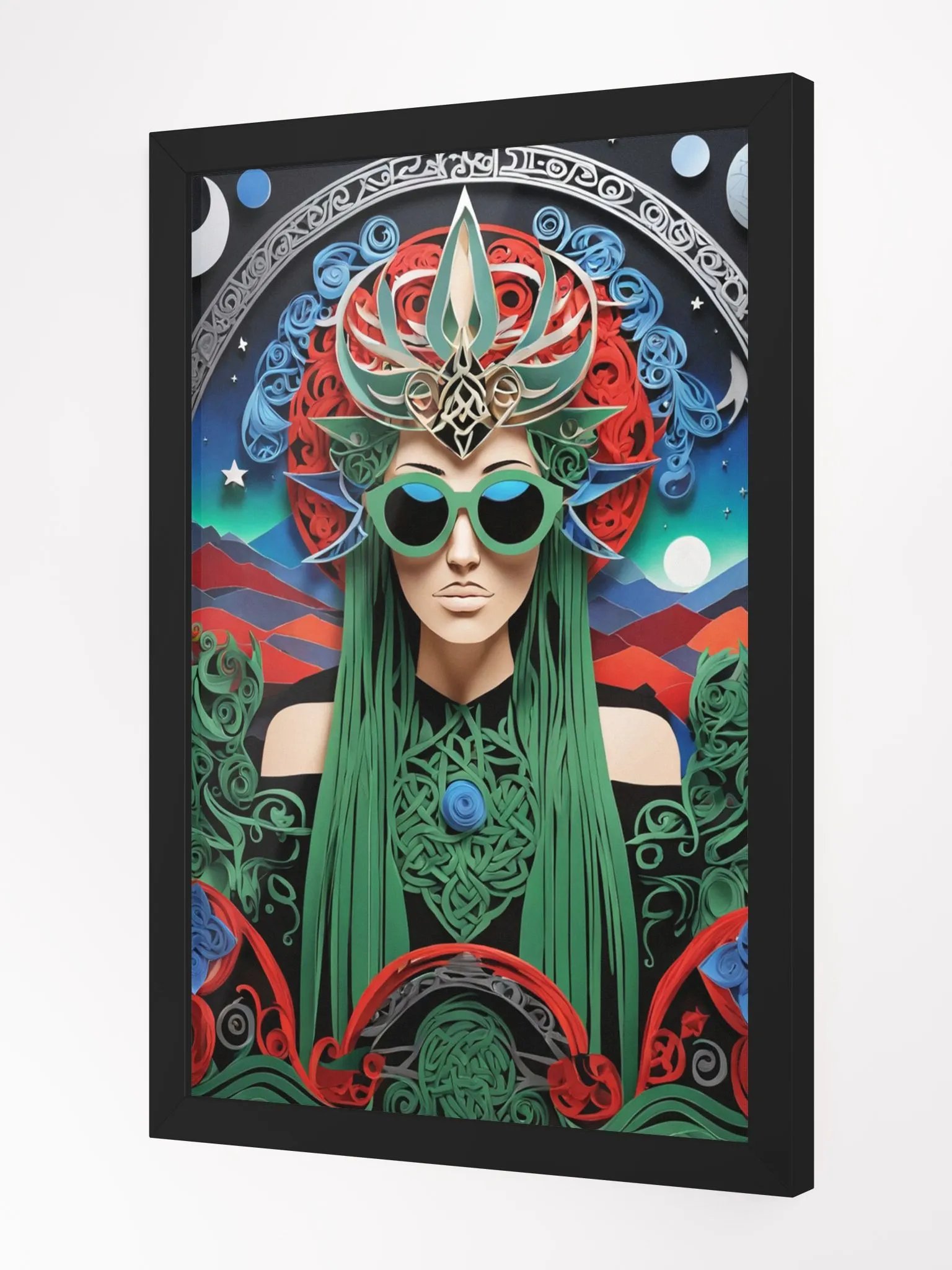 Winter Wiccan 12 - Framed Matte Poster product image (2)