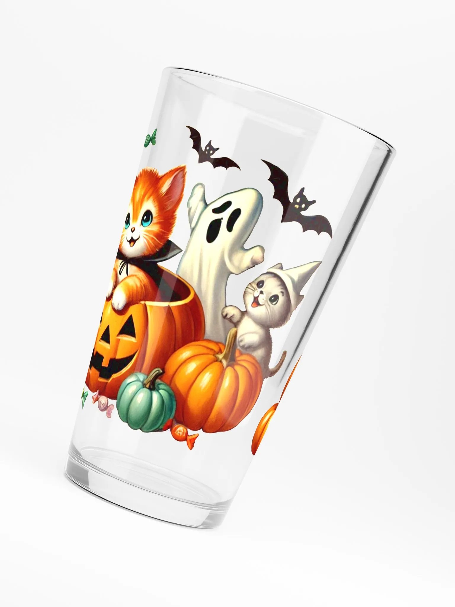 Kittens and Ghost Shaker Pint Glass Set product image (6)