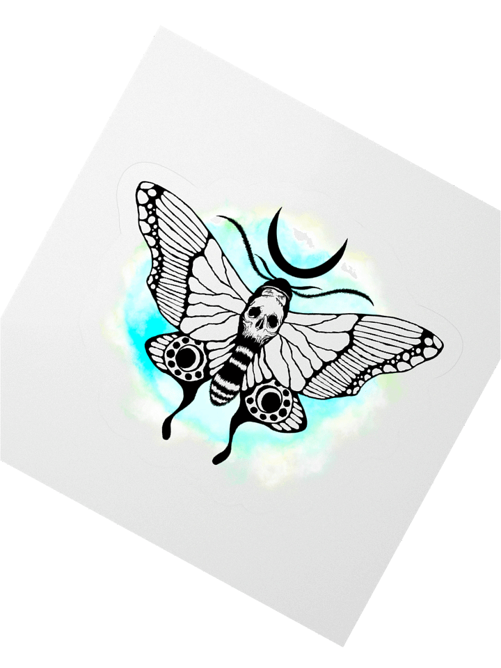 Death Moth Sticker product image (2)