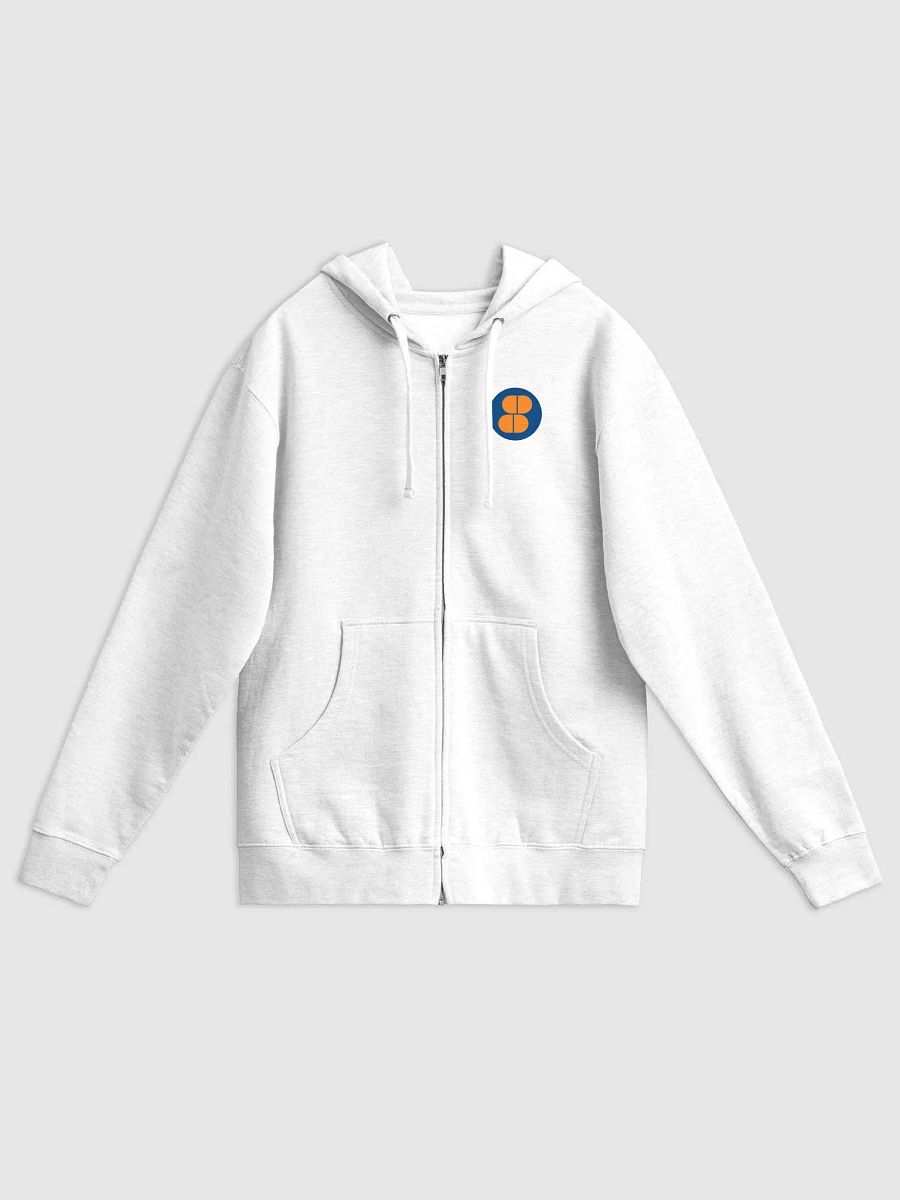 Trade Smarter White zip up product image (3)
