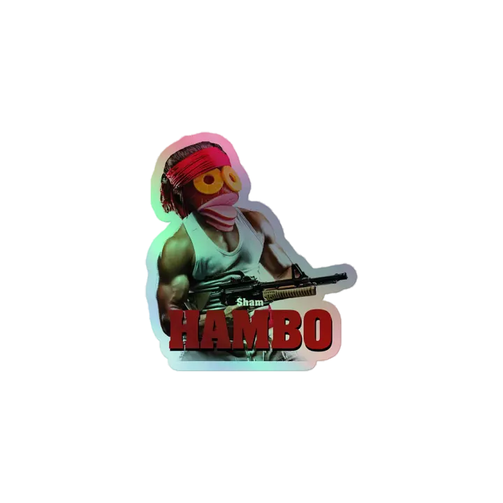 Hambo Holographic Sticker product image (1)