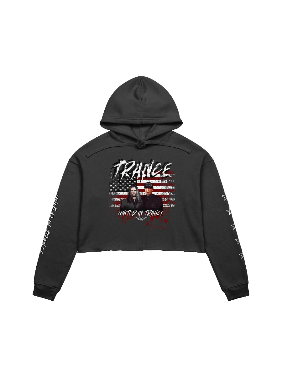 TRANCE Cropped Hoodie product image (2)