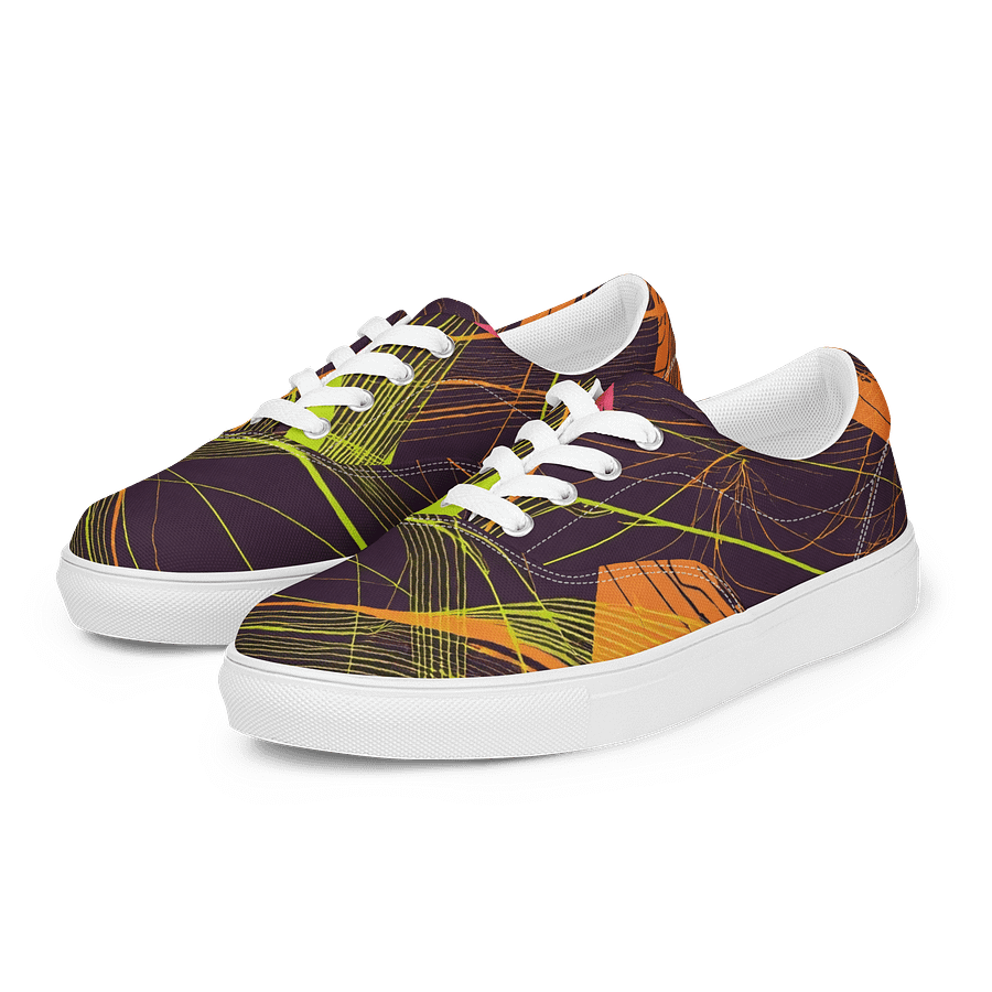 Vivid Flow Women's Canvas Shoes product image (5)