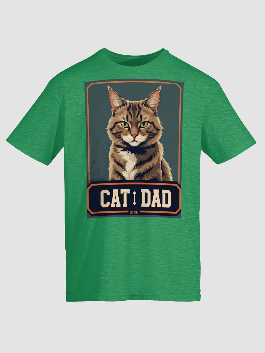 Cat Dad Pride – Rugged Feline Art product image (5)