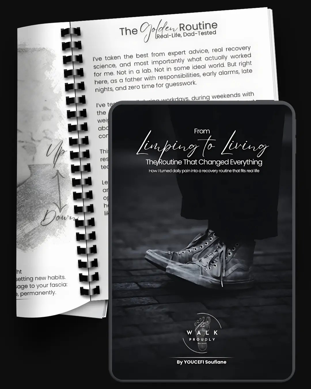 Ebook 2, walkproudly, plantar fasciitis, heel pain, From Limping to Living