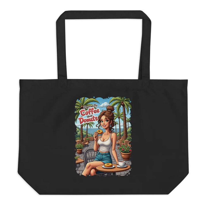 Palm Paradise Coffee and Donuts Tote product image (1)