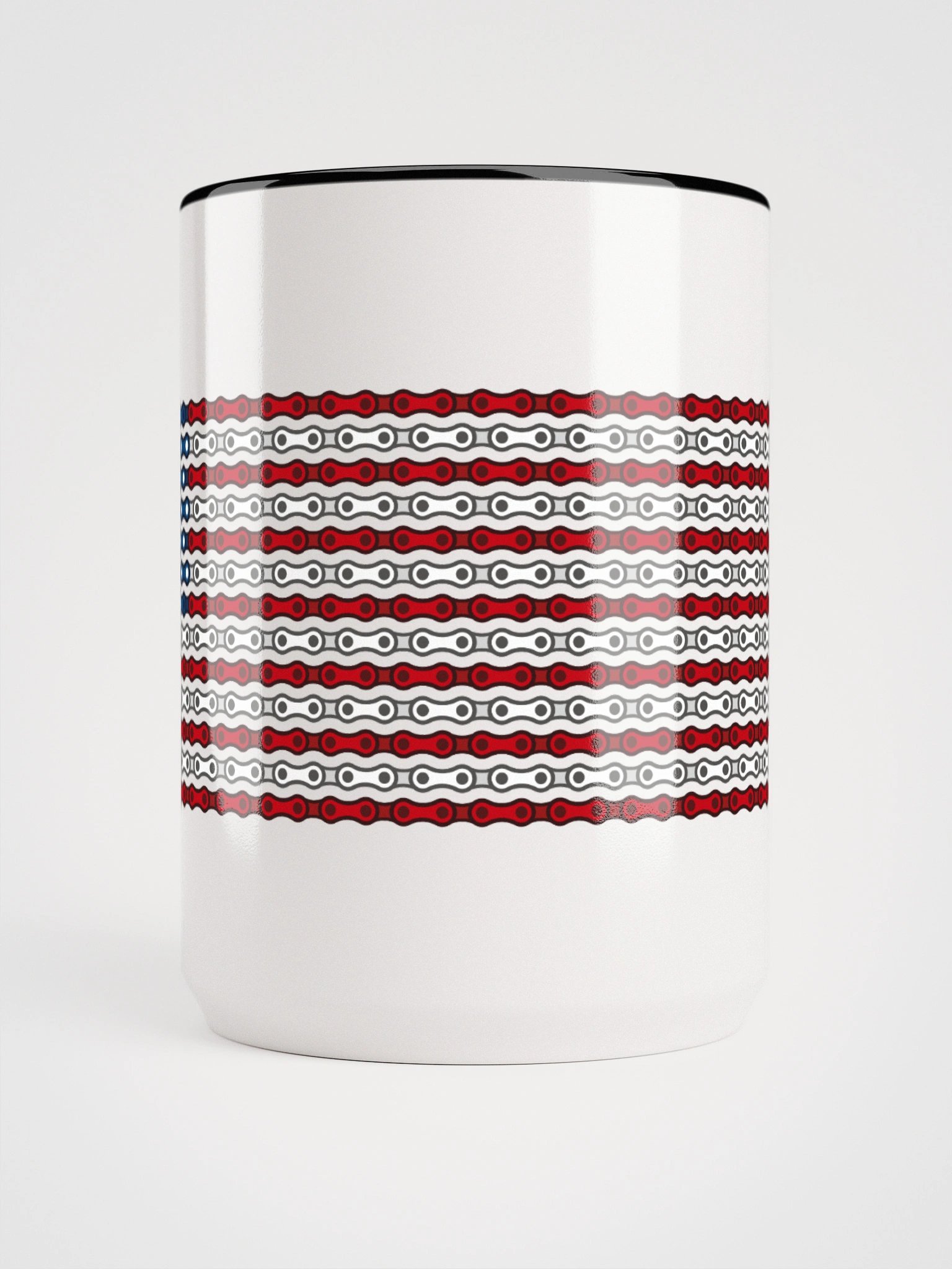 USA 50 States Bike Chain Flag Coffee Mug product image (9)