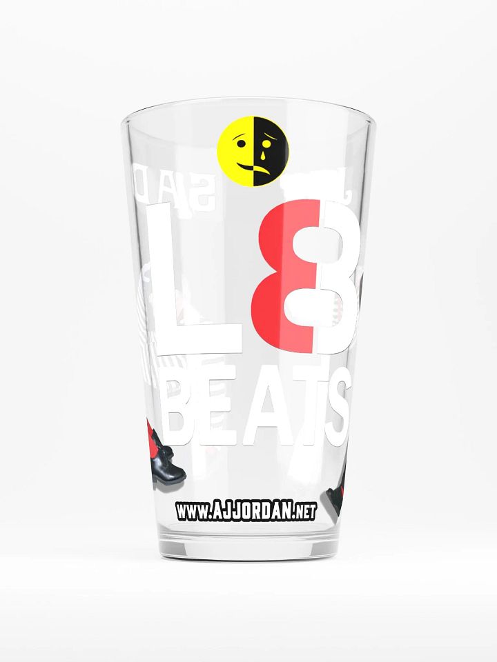 AJ Jordan The Crescendo SAD/JOY Pint Glass product image (1)