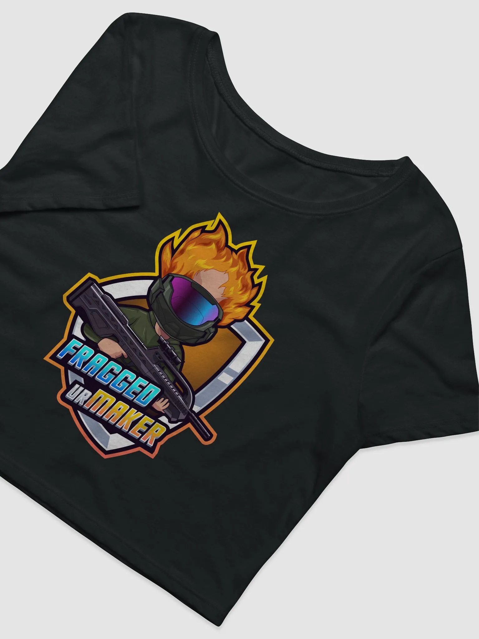 Fragged Women's Crop Tee product image (3)