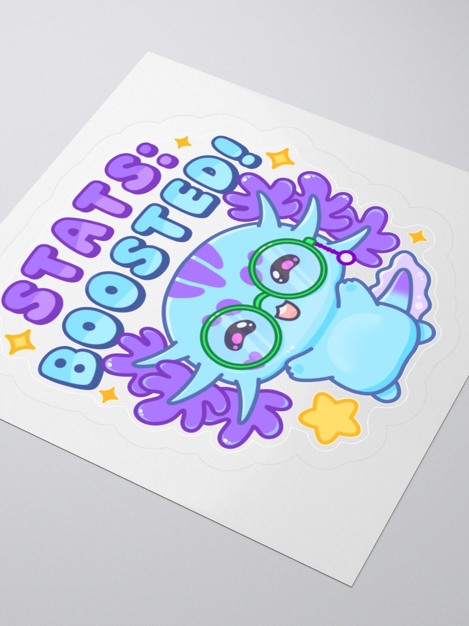 Stats Boosted Sticker product image (7)