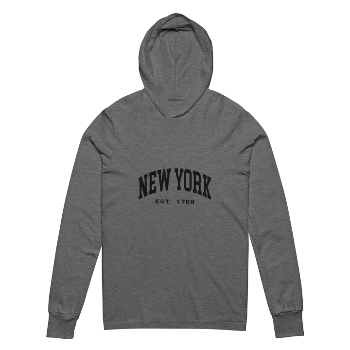 Woman Unisex Hooded Long Sleeve Tee product image (2)
