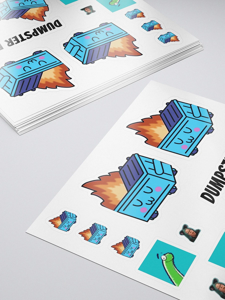 Dumpster Fire Sticker Pack product image (5)