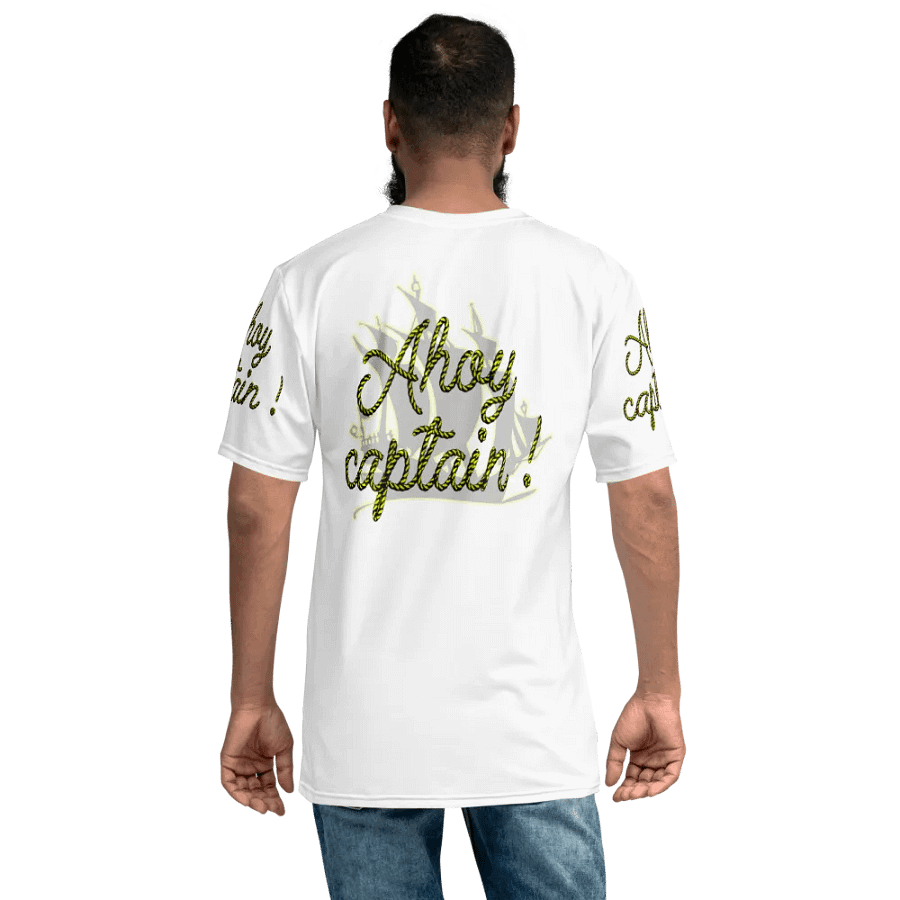 Harbor Town - Ahoy Captain - All Over Print T-Shirt product image (7)