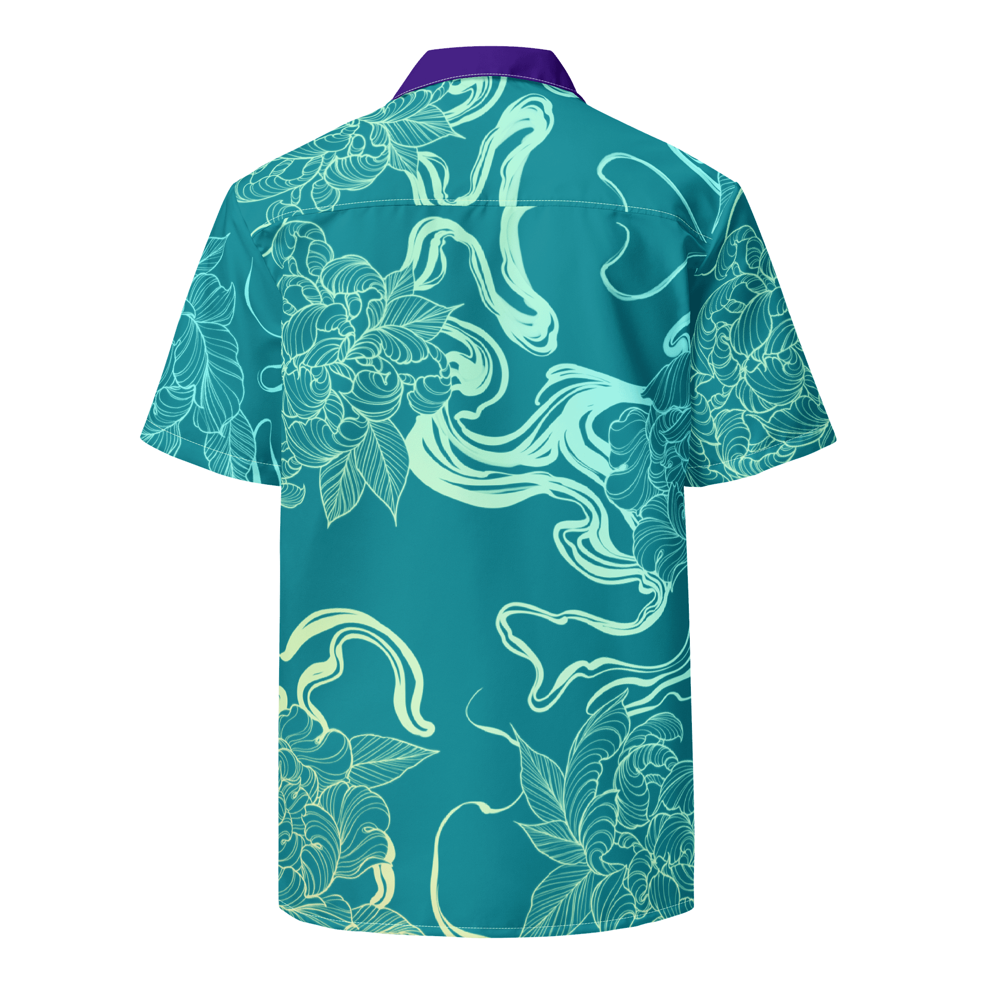 Ink Floral Hawaiian Shirt product image (2)