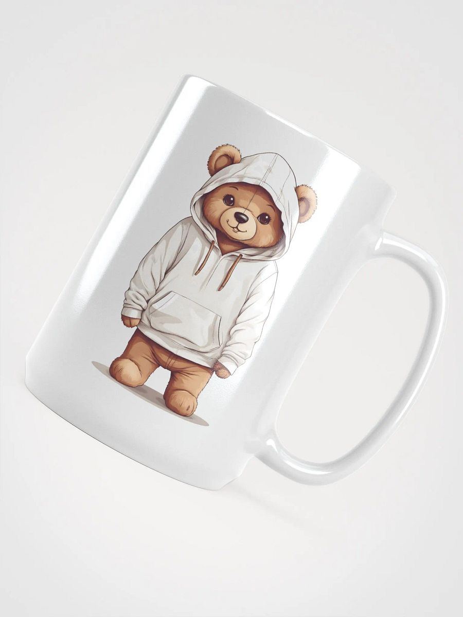 Cozy Teddy Bear White Glossy Mug product image (4)