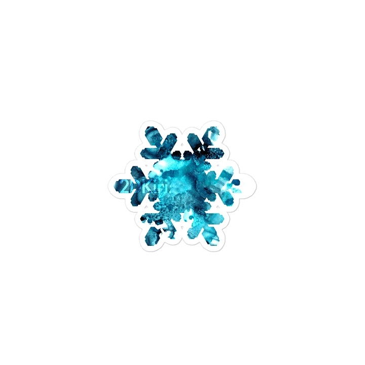 Blue Snowflake Magnet product image (1)