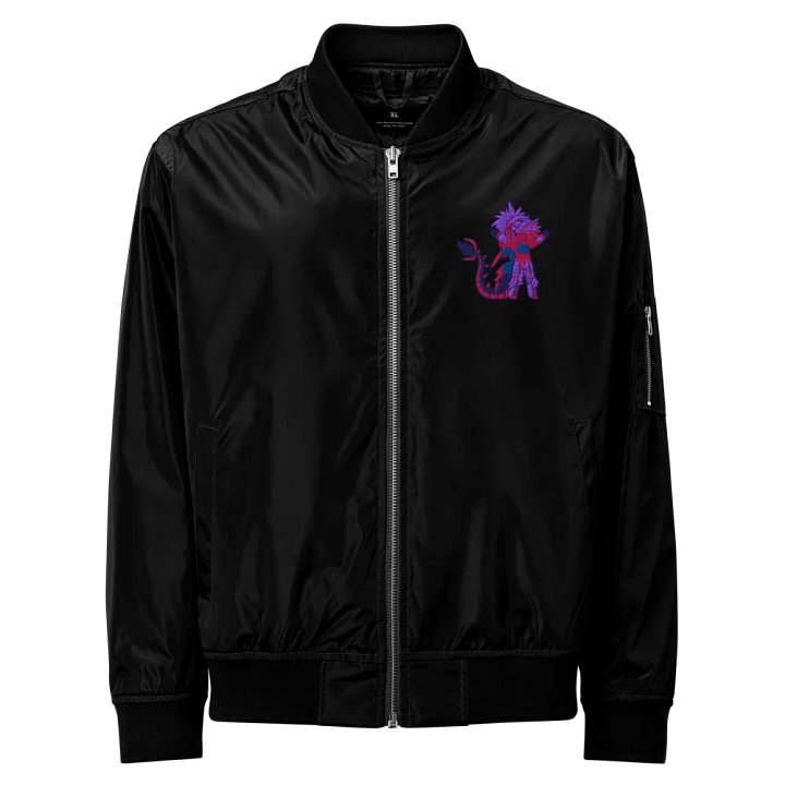 Evolved Threadfast Apparel Faux Leather Bomber Jacket product image (1)