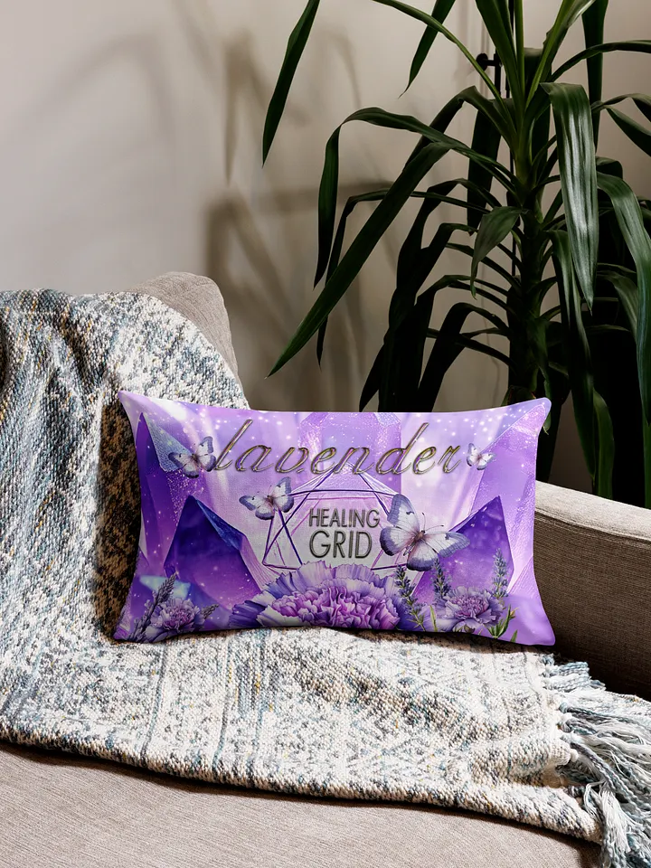 Amethyst Healing Grid Pillow product image (2)