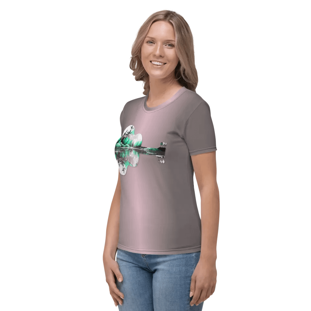Guitar Nature All Over Print T-shirt product image (5)