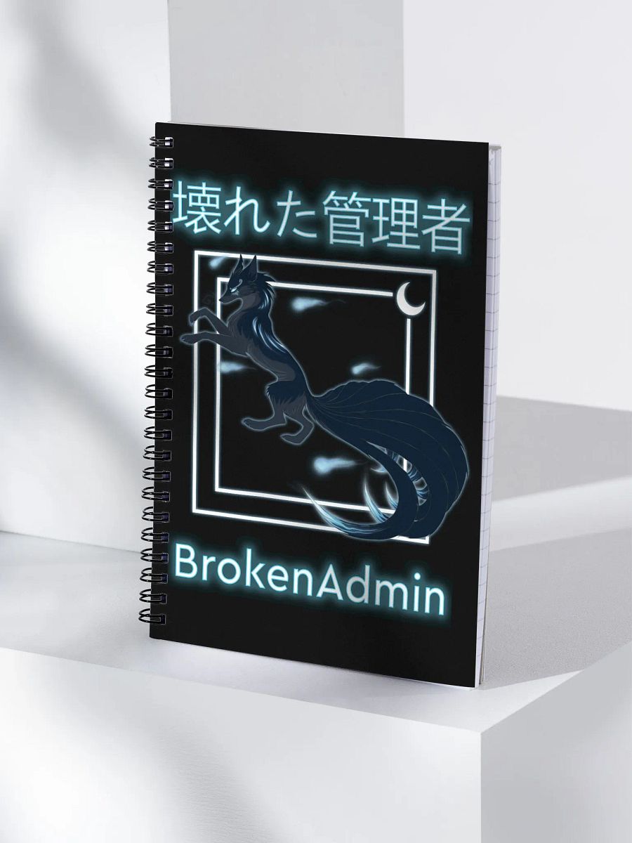 Kitsune Broken Admin Drawing Journal product image (3)