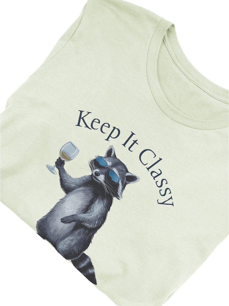 Classy Raccoon Sunglasses T-Shirt product image (5)