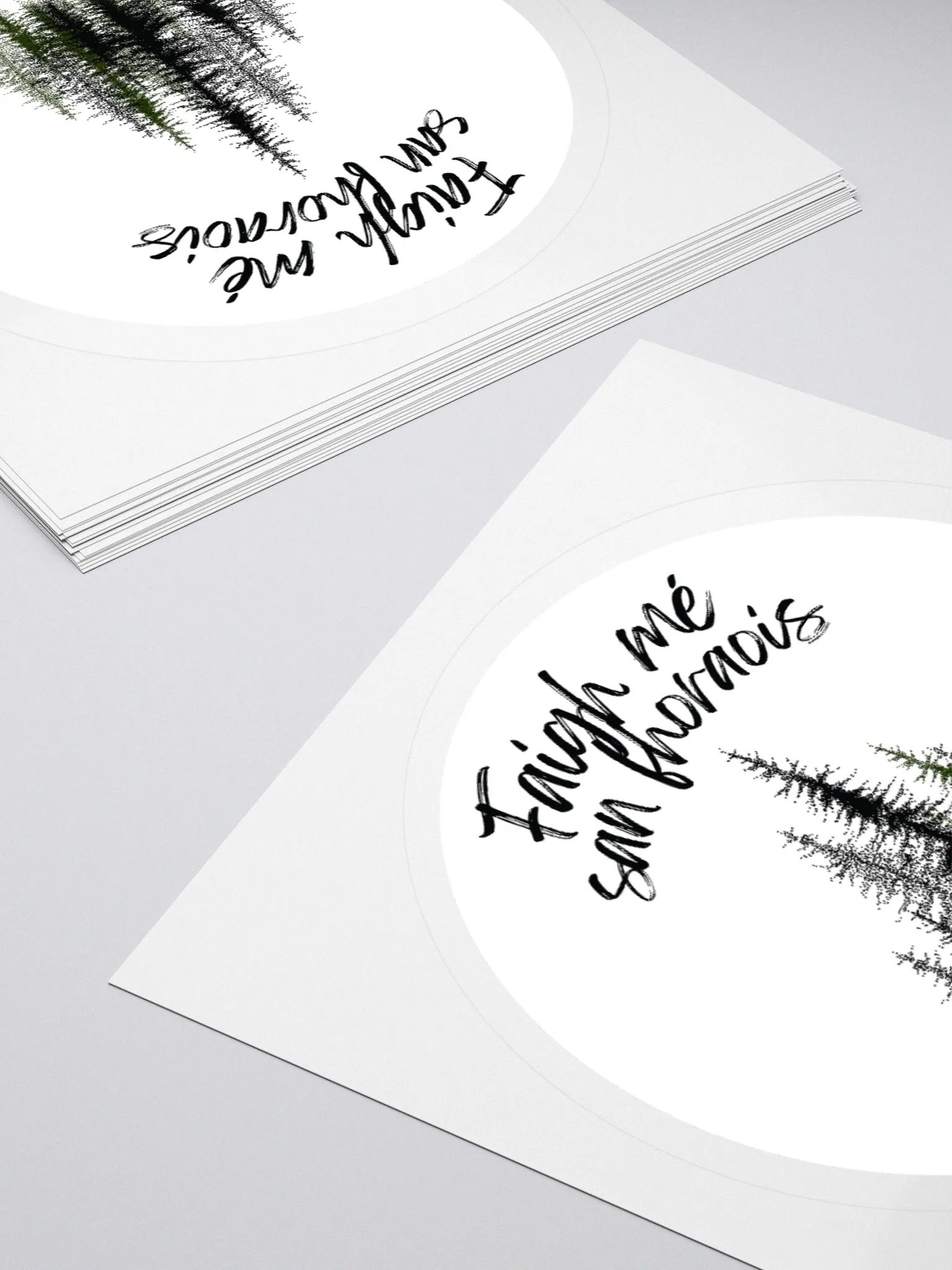Faigh mé san fhorais (Find me in the forest) Sticker product image (12)