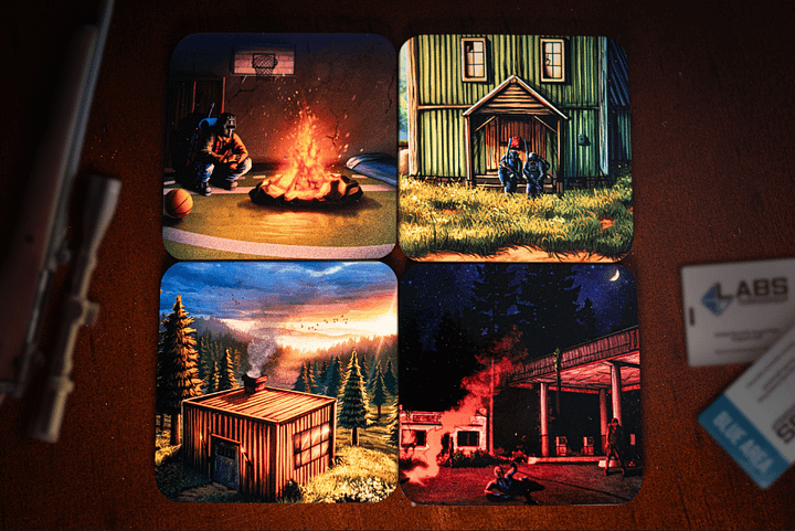 Complete Set of 4 Coasters  product image (1)
