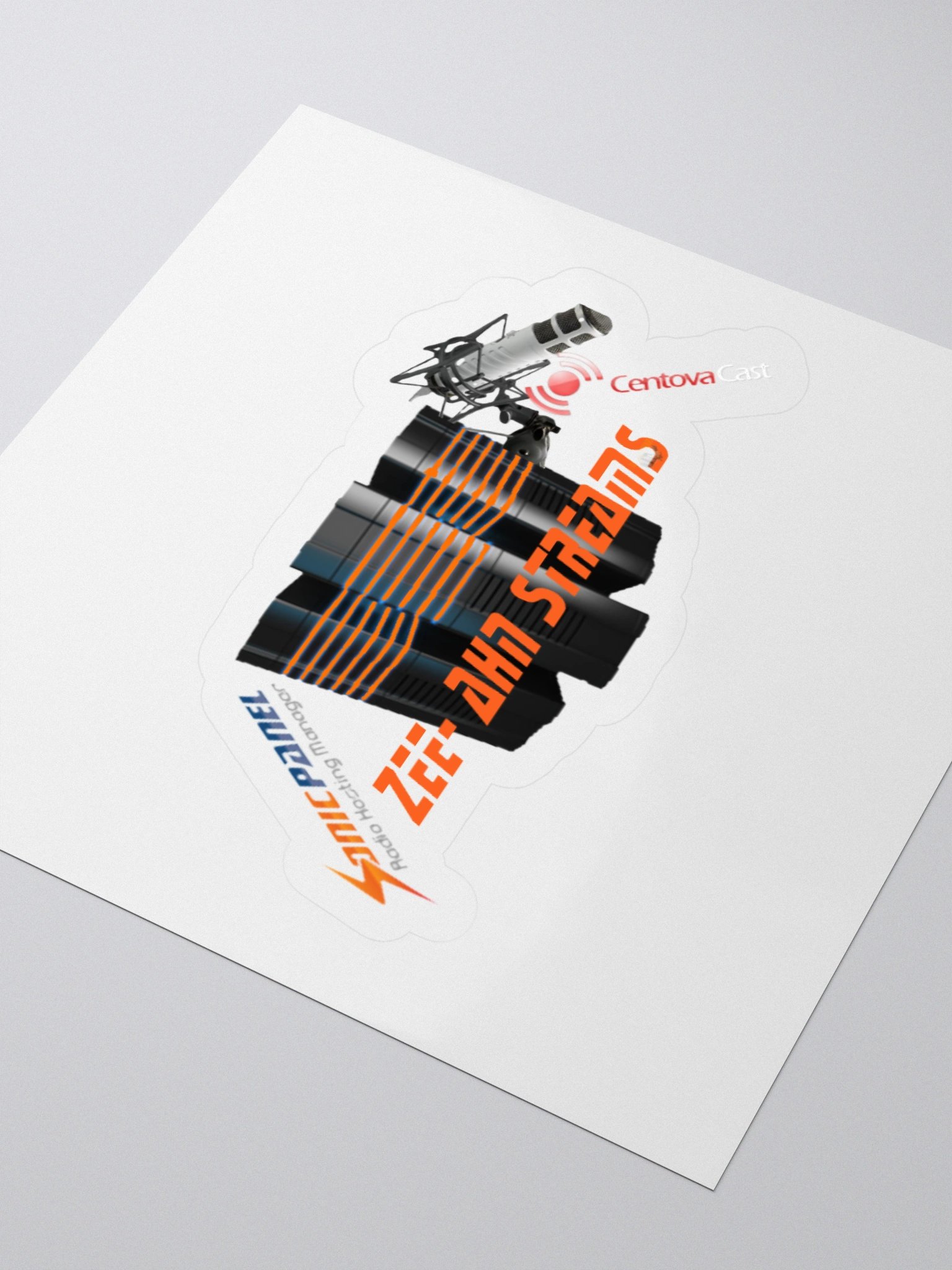ZEE -logo sticker 2A product image (12)