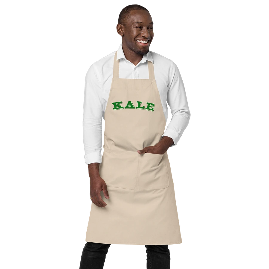 Kale Cotton Twill Apron product image (1)