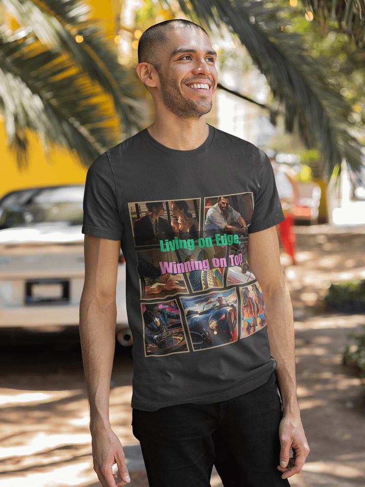 Living on Edge, Winning on Top T-shirt product image (1)
