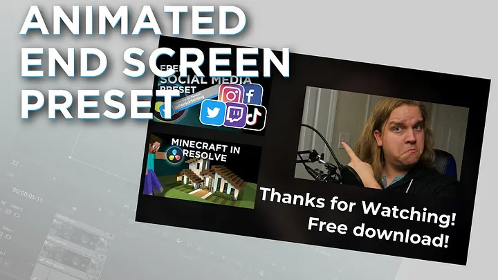 YT Endscreen Preset product image (1)