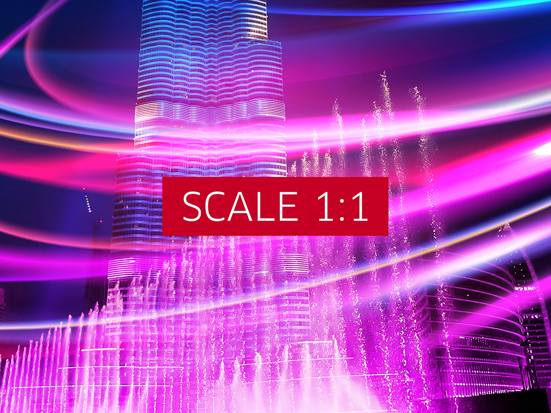 Neon city: Dubai, Burj Khalifa #1 (synthwave/vaporwave/retrowave/cyberpunk) — aesthetic poster product image (4)
