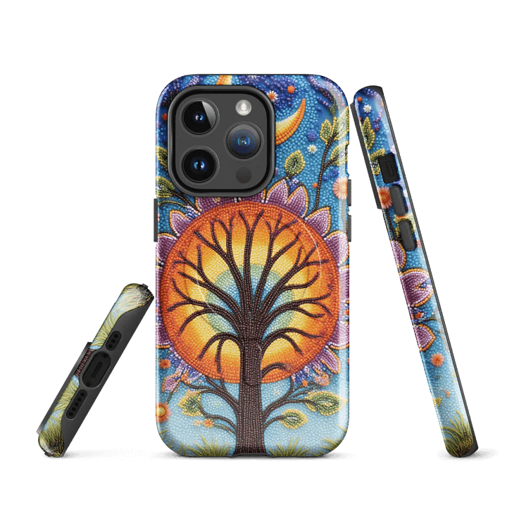 Lunar Blossom iPhone® Tough Case product image (3)