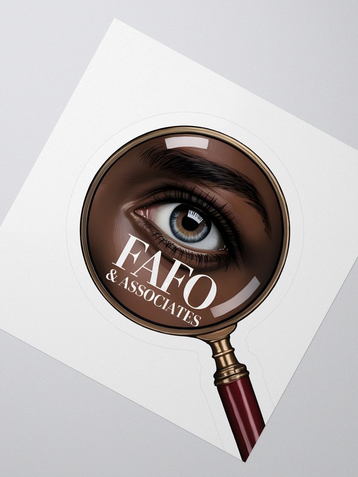 Eye-Catching FAFO & Associates Stickers product image (5)